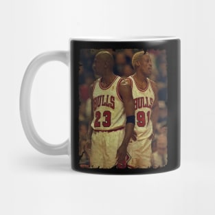 Duos G.O.A.T in Chicago Bulls Mug